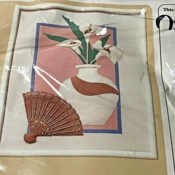 Creative Circle Cross Stitch Kit 844 Calla Lillies - Picture 1 of 6